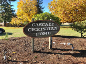 Cascade Christian Home Sign