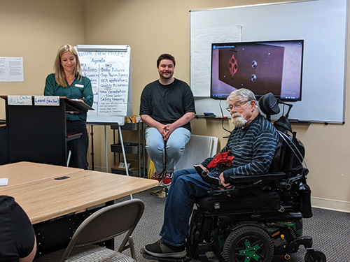 Mark participates in Welcome & Orientation Day