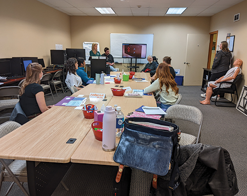 Mark in the Training Room