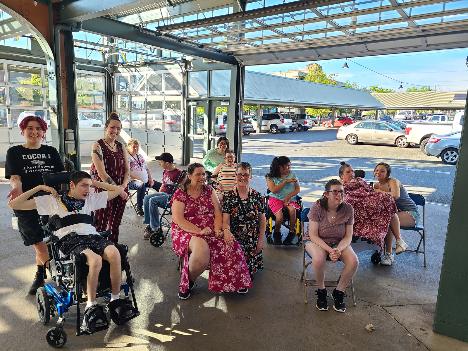 Cascade Christian Home group outing.