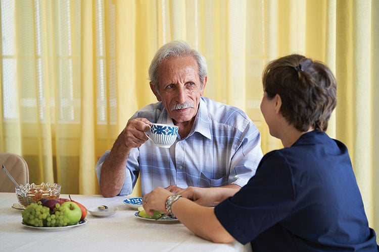 Home Care landing page image