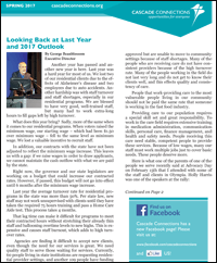 Newsletter Spring 2017