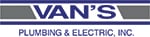 van's plumbing & electric, inc. logo
